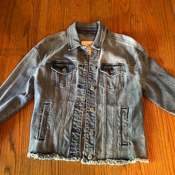 Womens Size Small denim jacket with back detailing - Picture 1 of 6